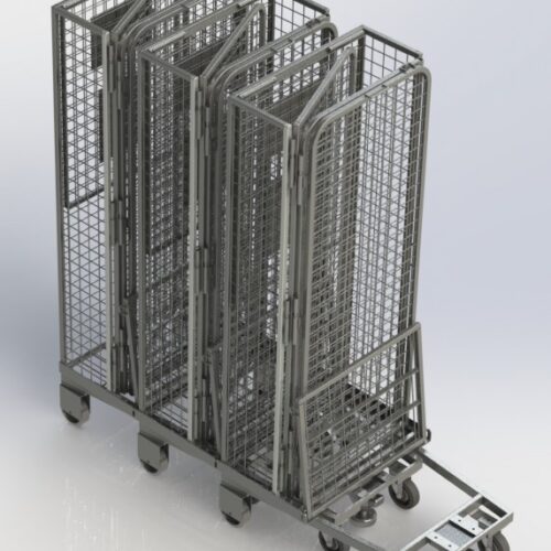Nestbare antidiefstal container Type "Lynn"