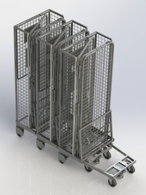 Nestbare antidiefstal container Type "Lynn"