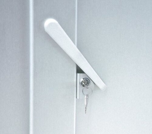 Lock with 2 keys