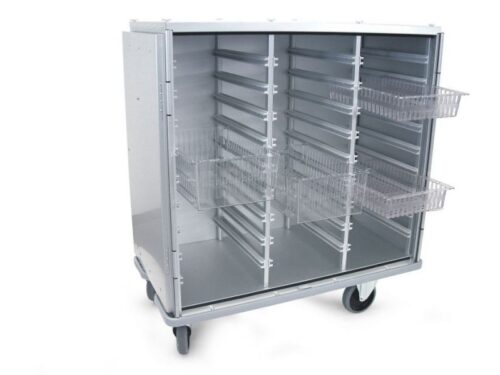 Steriler Container mit drei Fächern