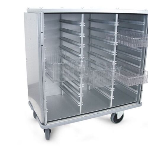 Steriler Container mit drei Fächern